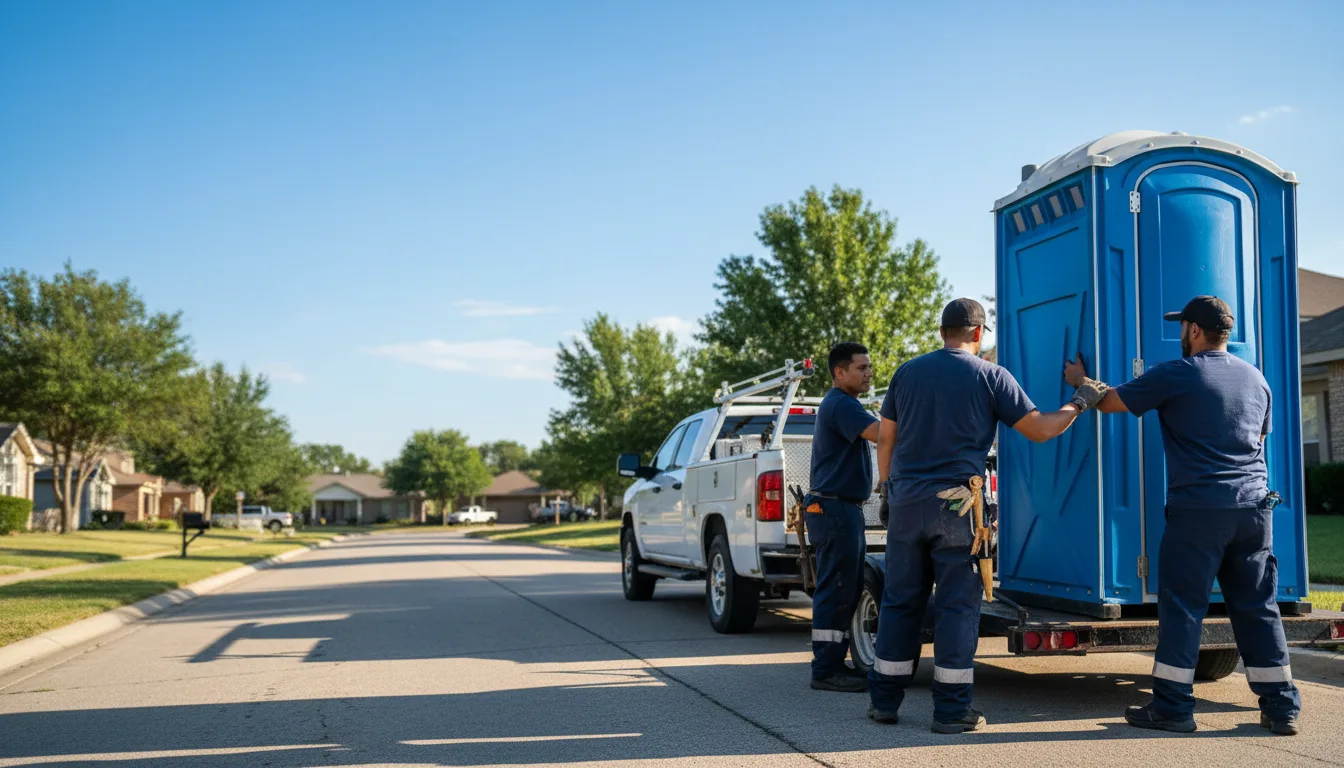 Portable Toilet Rental in Clinton, IL near me